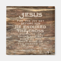 Påsk Christian Bible Verse Distress Wood