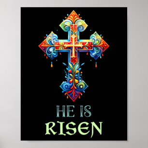 Påsk Christian han är rekurativ ortodox Poster