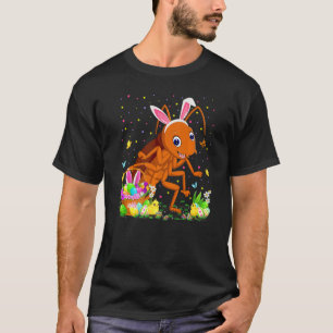 Påsk Cockroach Bunny Egg Hunting Cockroach Easte T Shirt