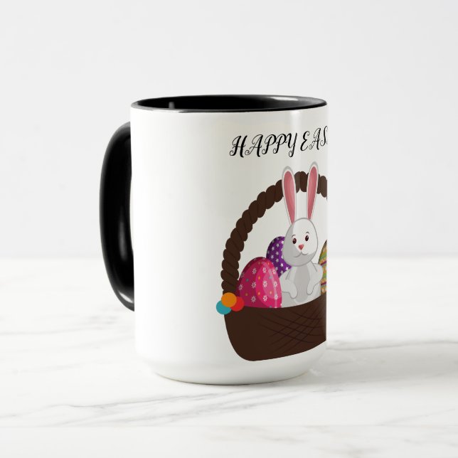 Påsk Combo två tonade mugg. Mugg (Framsida vänster)