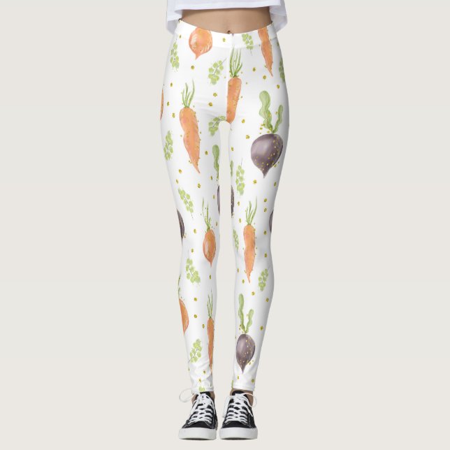 Påsk Cookie Cutters Leggings (Framsida)