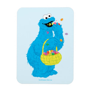Påsk Cookie Monster Magnet