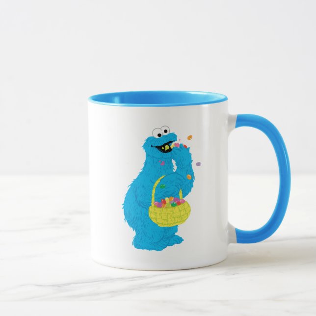 Påsk Cookie Monster Mugg (Höger)