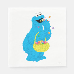 Påsk Cookie Monster Pappersservett
