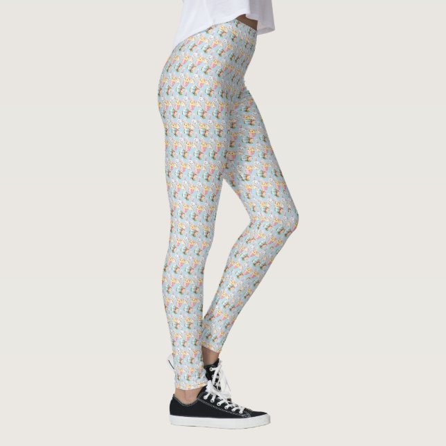Påsk Critters Leggings (Höger)