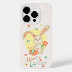 Påsk Cute Bunny Modern Pastel Blommigt