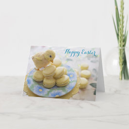 Påsk Cute Chick Sweet Treats Whimsical Photo Kort