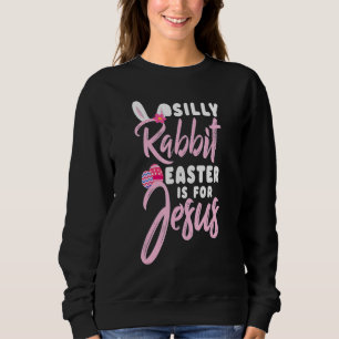 Påsk Cute Fånig Rabbit Påsk är för Jesus Chris Chr T Shirt