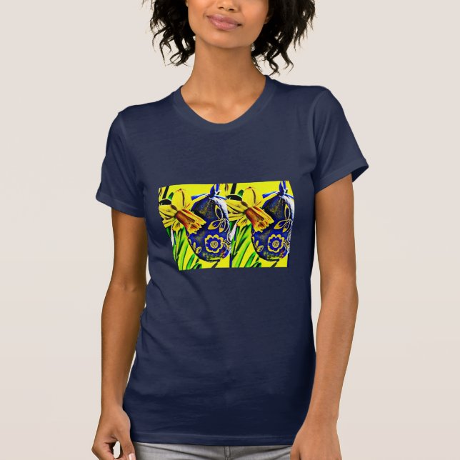 Påsk Daffodil T-shirt (Framsida)