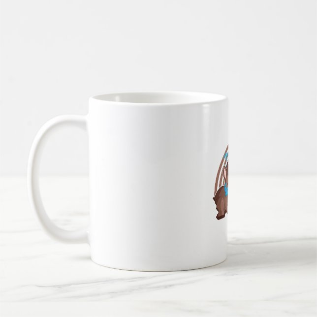Påsk Dag Shirt, min Butt Ontr choklad Påsk Kaffemugg (Vänster)