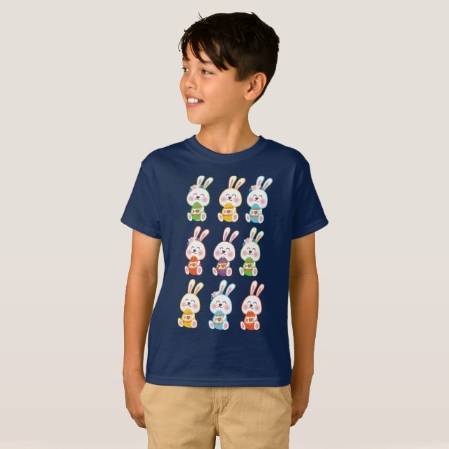 Påsk-dagen, den vackra Påsk dagen T Shirt (Hel framsida)