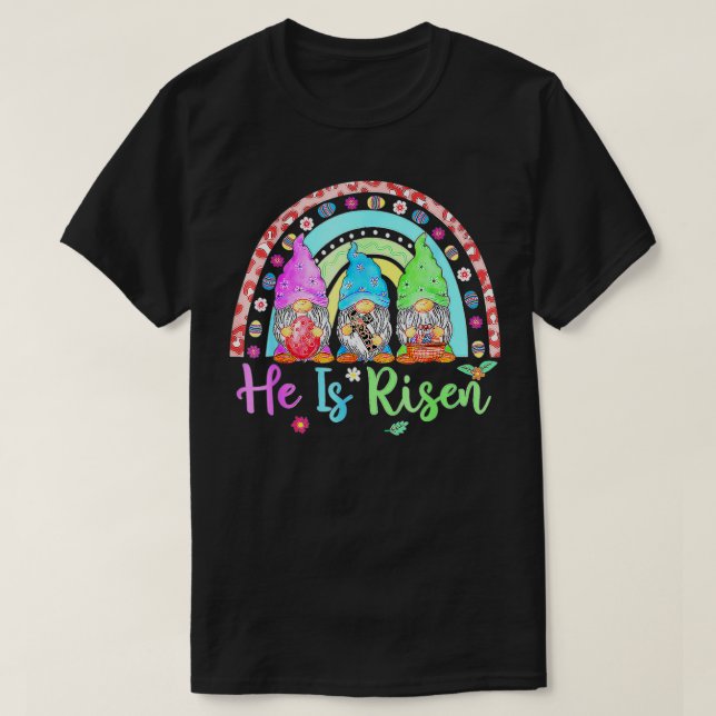 Påsk-dagen för kristendomen: Gnomes Girl T Shirt (Design framsida)