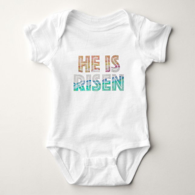 Påsk-dagen - han är Risen T Shirt (Framsida)