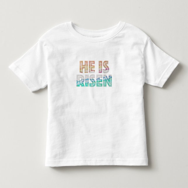 Påsk-dagen - han är Risen T Shirt (Framsida)