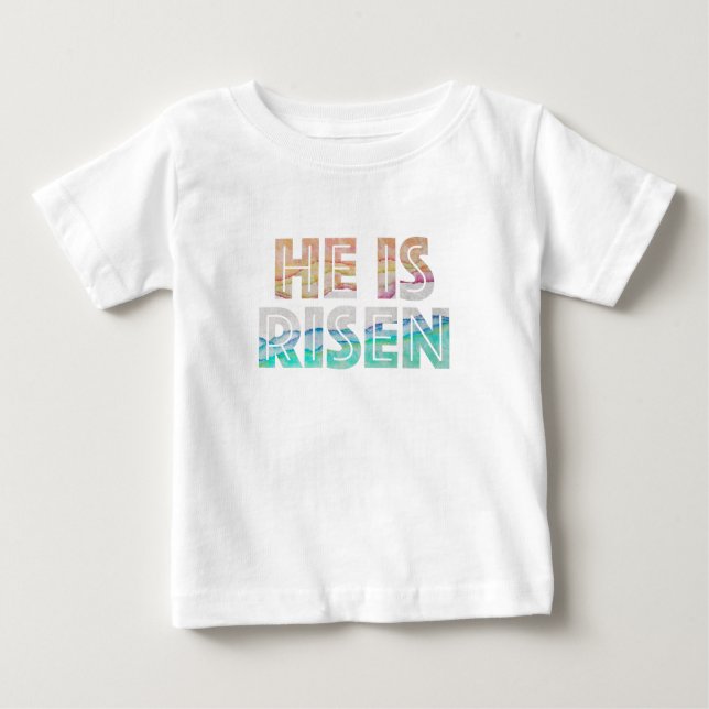 Påsk-dagen - han är Risen T Shirt (Framsida)