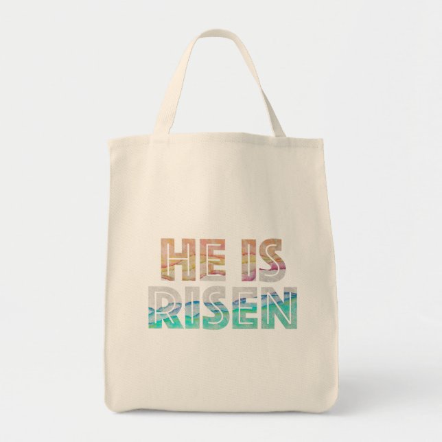Påsk-dagen - han är Risen Tygkasse (Framsidan)