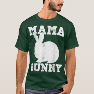 Påsk-dagen Mamma-kaninbunten Mamma T Shirt