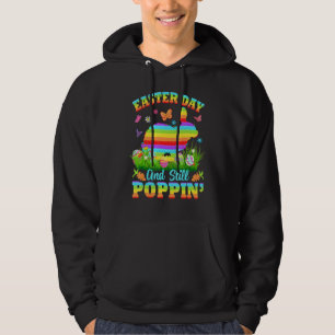 Påsk-dagen och fortfarande Poppin Bunny pop det Ly Hoodie