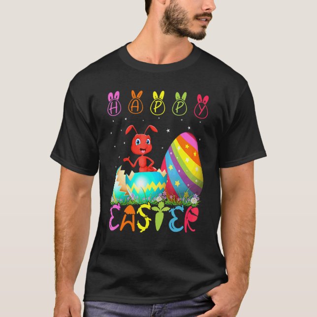 Påsk-dagen och matchning av familjecute Påsk-kosty T Shirt (Framsida)