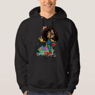 Påsk Dance Kärlek Dab Helgdag Funny Kids B. Hoodie