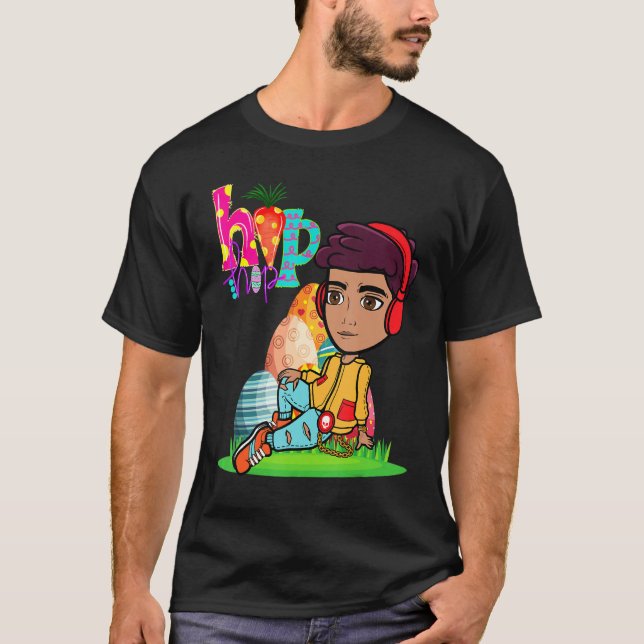 Påsk Dance Kärlek Dab Helgdag Kids Boys G. T Shirt (Framsida)