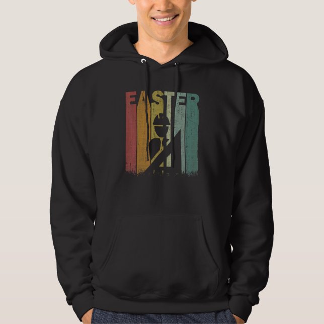 Påsk Day Architect Retro Graphic Funny Påsk Co Hoodie (Framsida)
