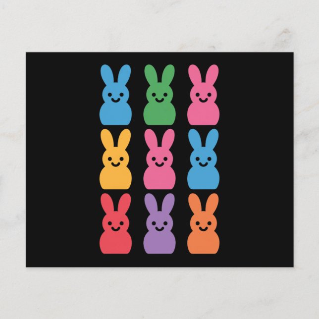 Påsk Day Bunny Eggs Play Leopard Flygblad (Framsidan)