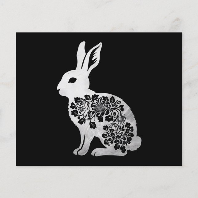 Påsk Day Bunny Rabbit Flygblad (Framsidan)