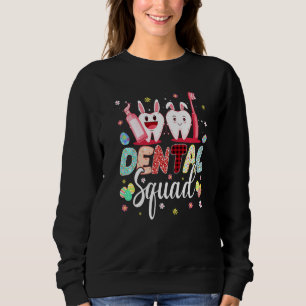 Påsk Dental Squad Bunny Teeth Dentist Lycklig T Shirt