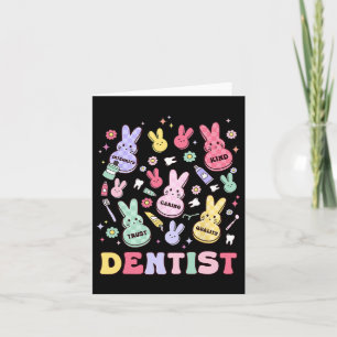Påsk Dentist Retro Rdh Dental Hygienist Squad Bu Kort