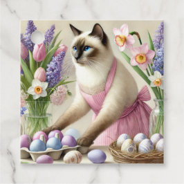 Påsk-design för Cat Lover Gåvor Etiketter