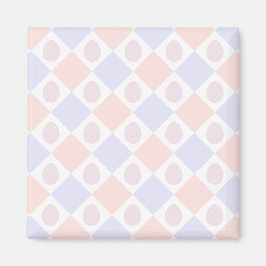 Påsk Diamond Mönster med dekorerade ägg Magnet