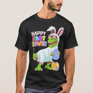 Påsk Dinosaur Funny Lycklig Eastrawr t Rex Eas T Shirt