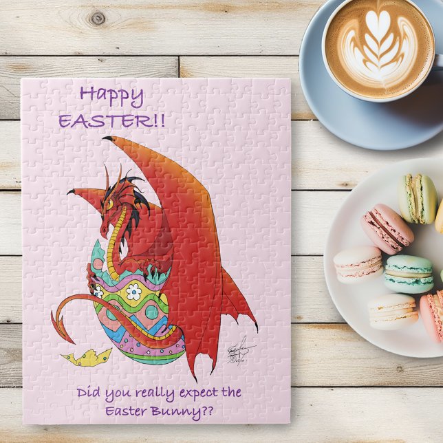 Påsk Dragon Pussel (Skapare uppladdad)