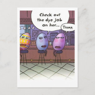 Påsk Dye-jobb Helg Vykort