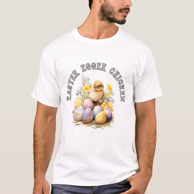 PÅSK EGGER CHICKEN T SHIRT (Framsida)