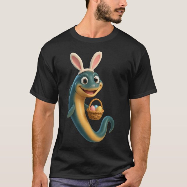 Påsk Elektrisk Ål T Shirt (Framsida)