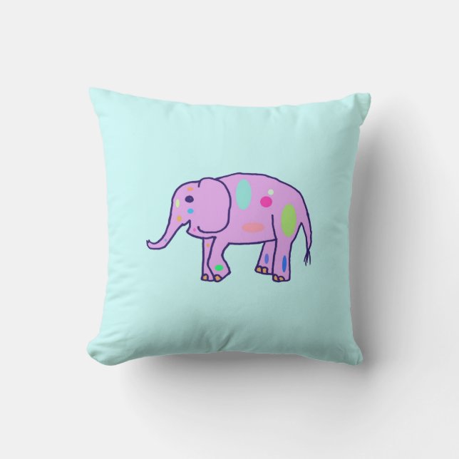 Påsk Elephant-kudden Kudde (Framsida)
