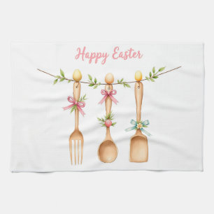"Påsk" - En symbol för förnyelse och 🐣 🌸 Kökshandduk