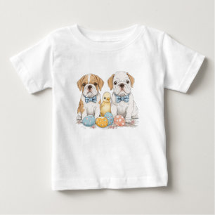 Påsk English Bullhundars T Shirt