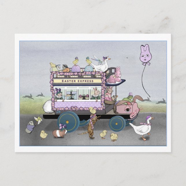 Påsk Express Vykort (Framsida)