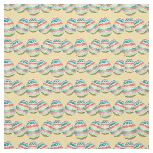 Påsk Fabric Påskägg Fabrics Personlig Tyg (Provkarta)