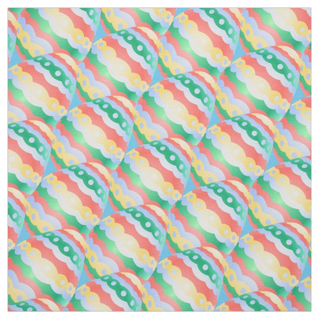 Påsk Fabric Påskägg Fabrics Personlig Tyg (Provkarta)