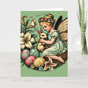 Påsk Fairy Bunny Kort