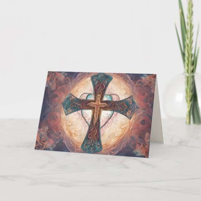 Påsk Faith Helgkort (Framsida)