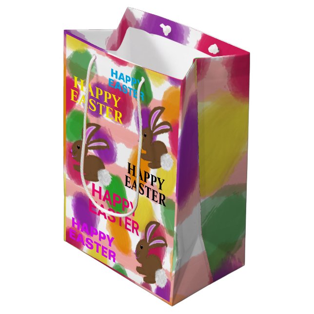 Påsk Färgad  Eggs (Framsidan Vinklad)