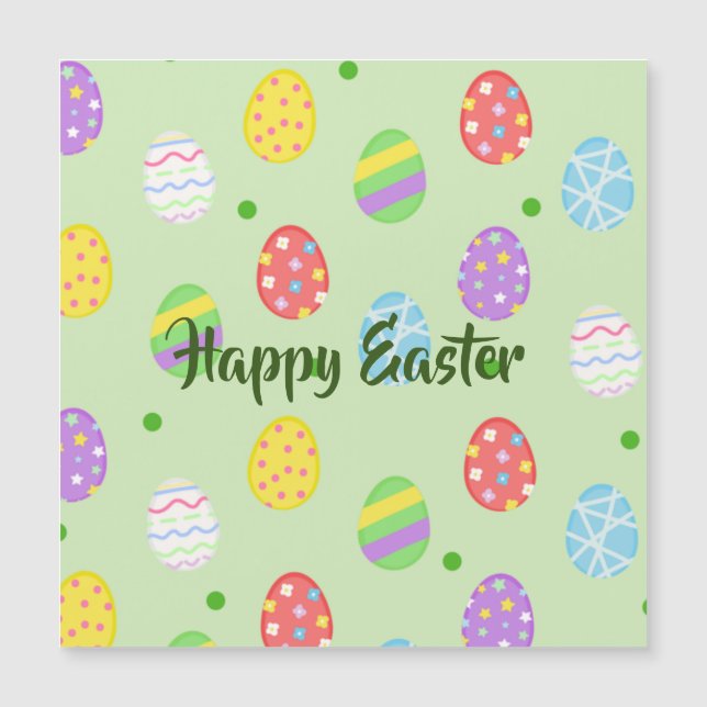 Påsk färgstarka ägg Festive (Framsida)