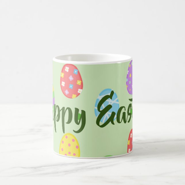 Påsk färgstarka ägg Festive Kaffemugg (Center)