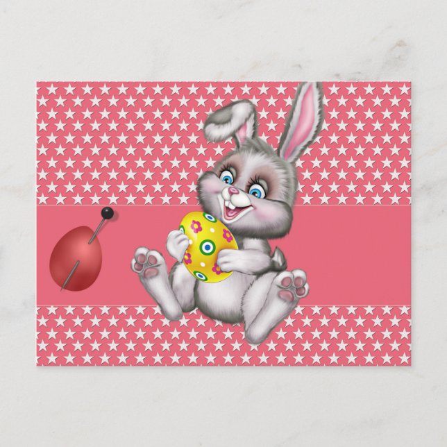 Påsk Firande Helg Vykort (Framsida)