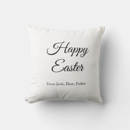 påsk firande lägga till QR-foto glad påsk Kudde